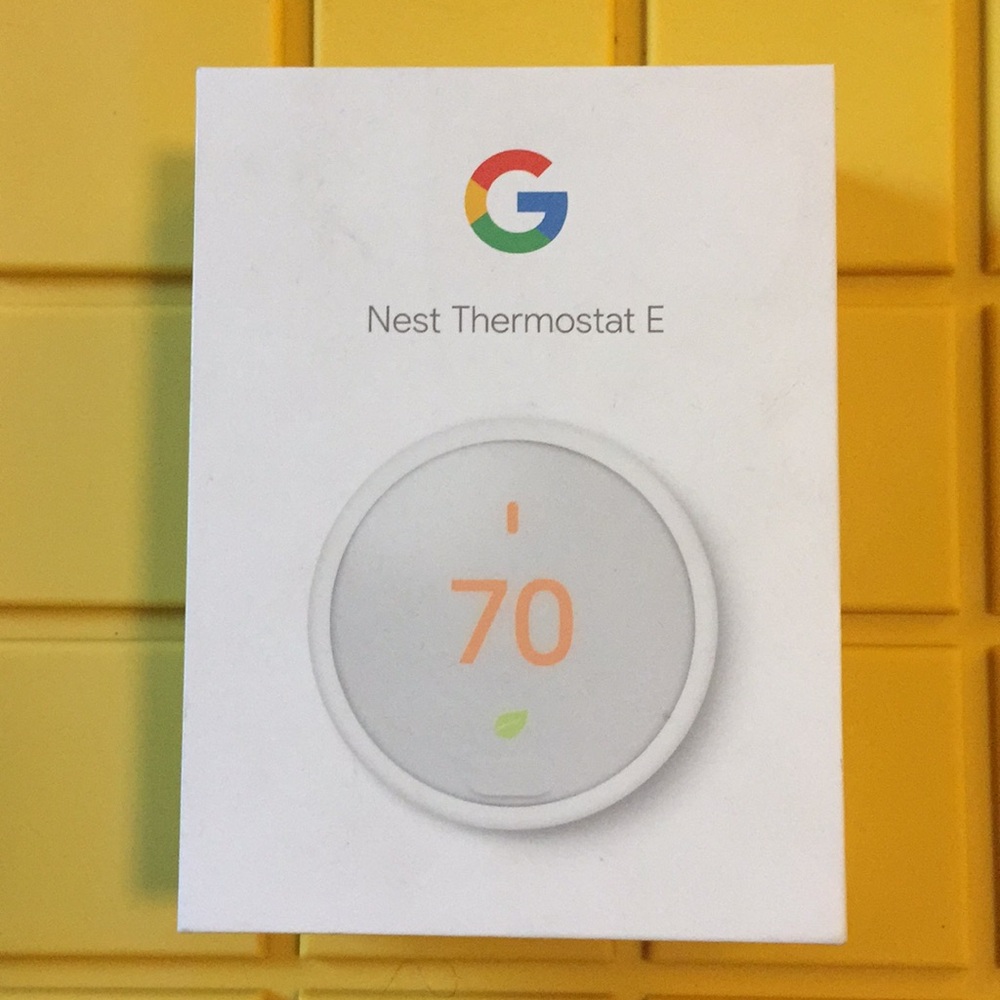 Google Nest Thermostat E